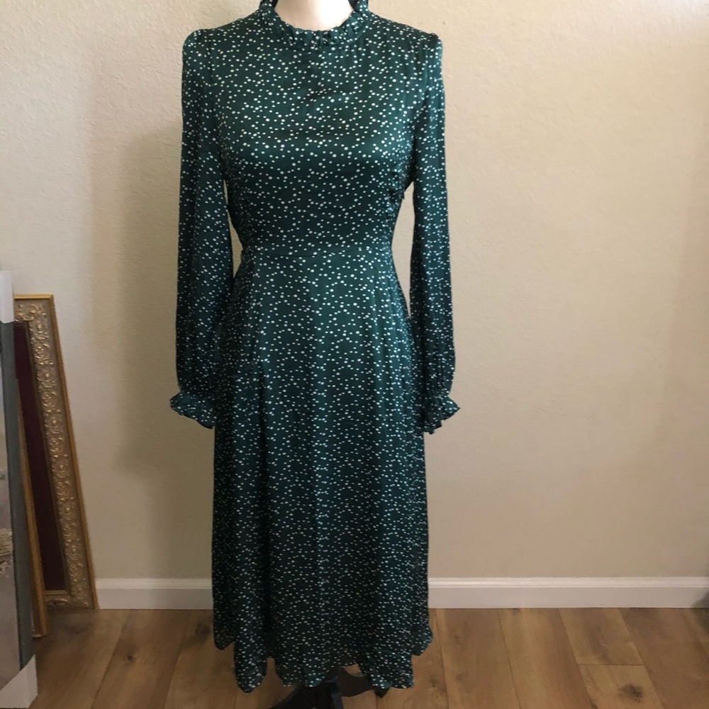 In Loom long sleeve dress